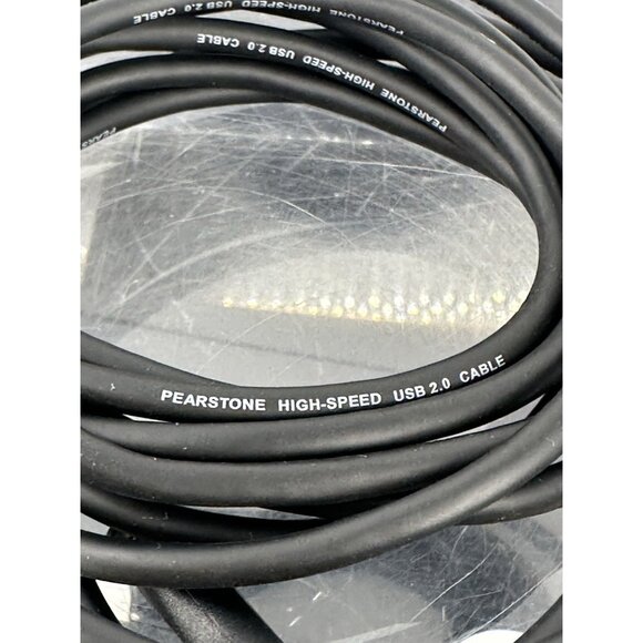 10 ft USB 2.0 A/male to Mini-B/male Pearstone High-speed Cable (AB) - Picture 4 of 5